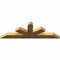 Ekena Millwork Saratoga Rough Sawn Timber Gable Bracket, Western Red Cedar, 72"W x 24"H x 4"D x 6"F, 8/12 Pitch GBW072X24X0406SAR00RWR - alternate 2